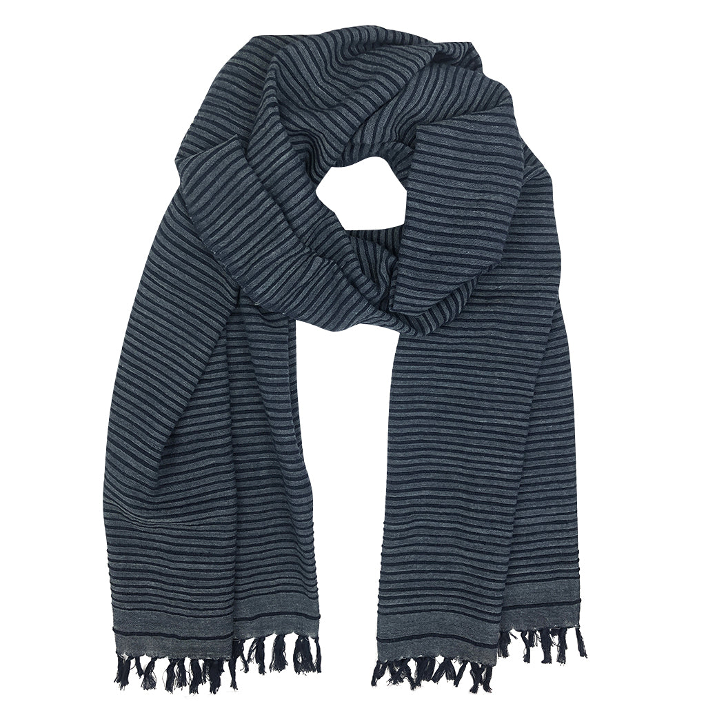 Ethiopian Stripe Wrap Scarf-2