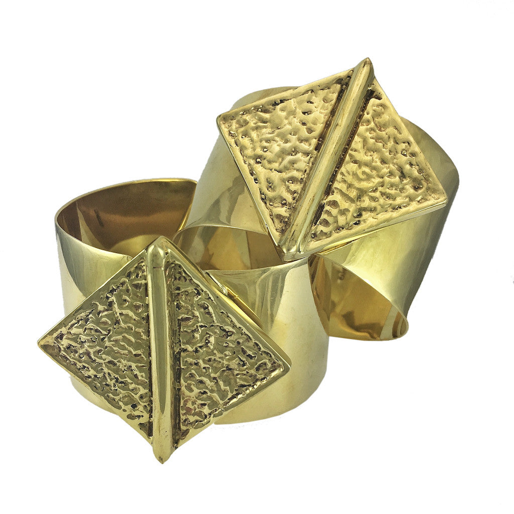 Hammered Bombshell Cuff-2