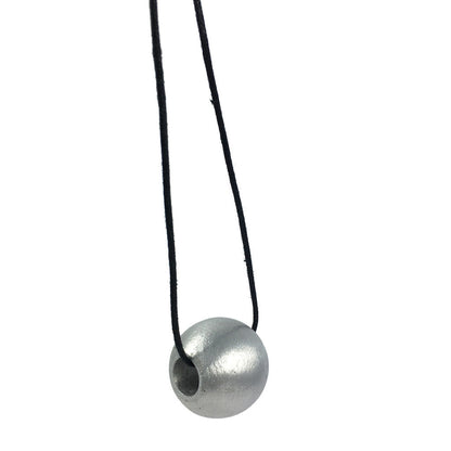 Recycled Bombshell Ball Necklace-2