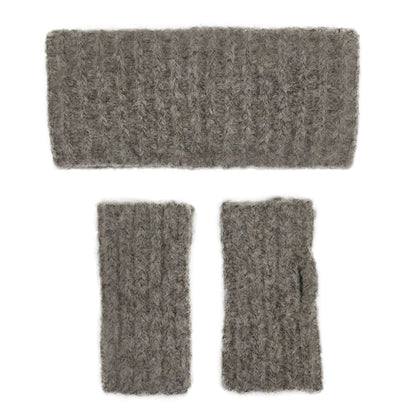 Autumn Ribbed Alpaca Ear Warmer-4