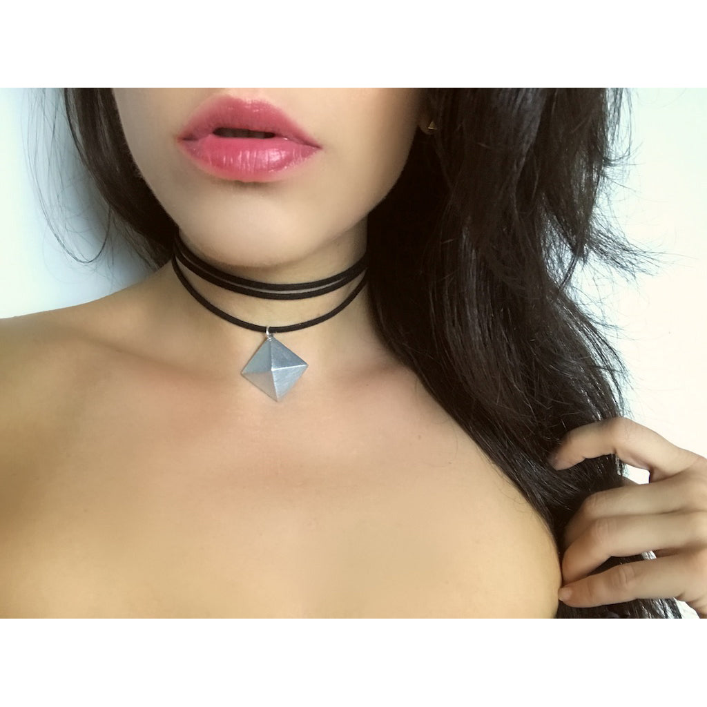 Recycled Bombshell Choker-1