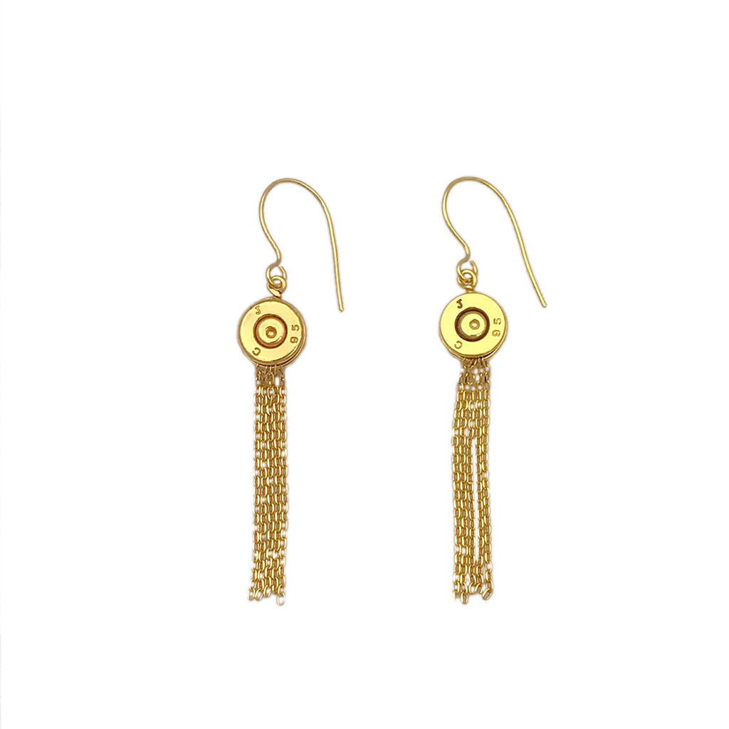 Bullet Tassel Earrings-0