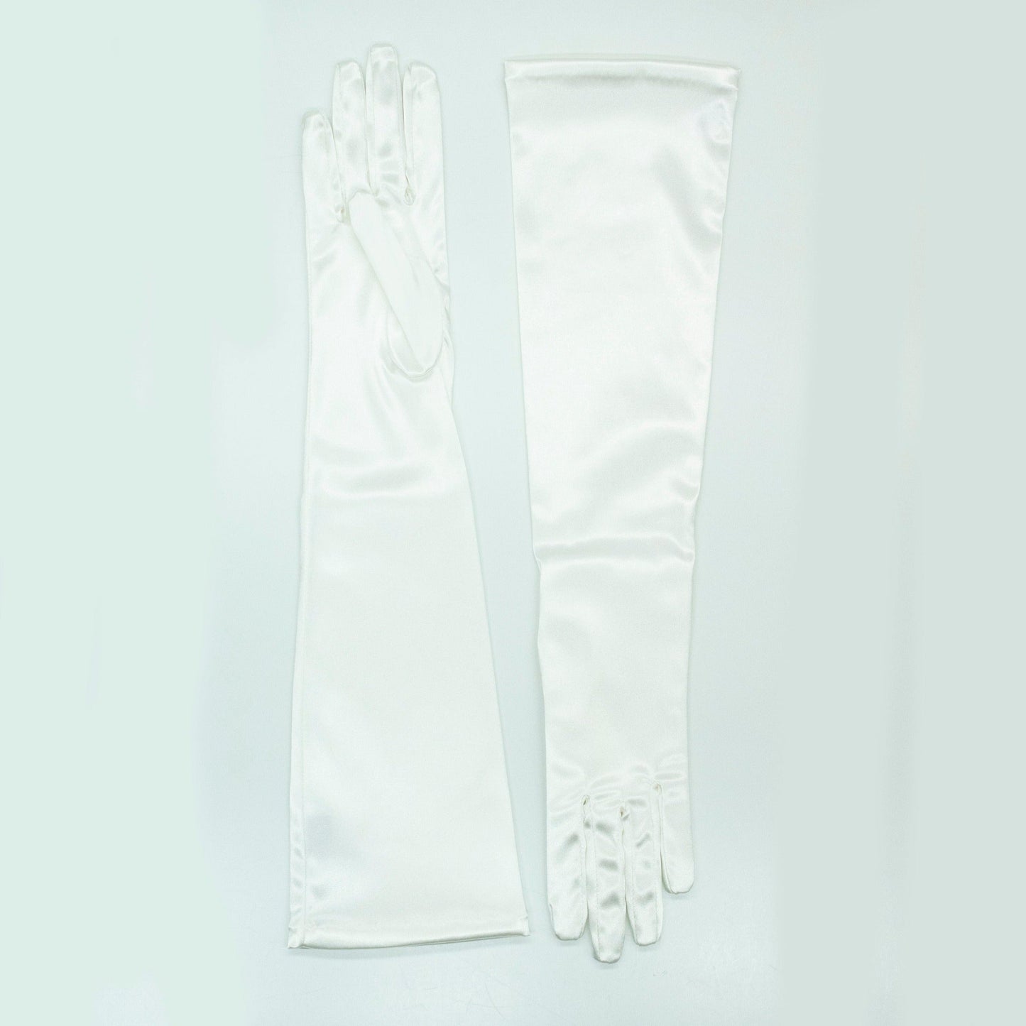 OPERA LENGTH SATIN GLOVES-2