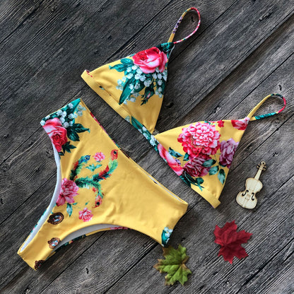 Two Piece Triangle Swimsuit