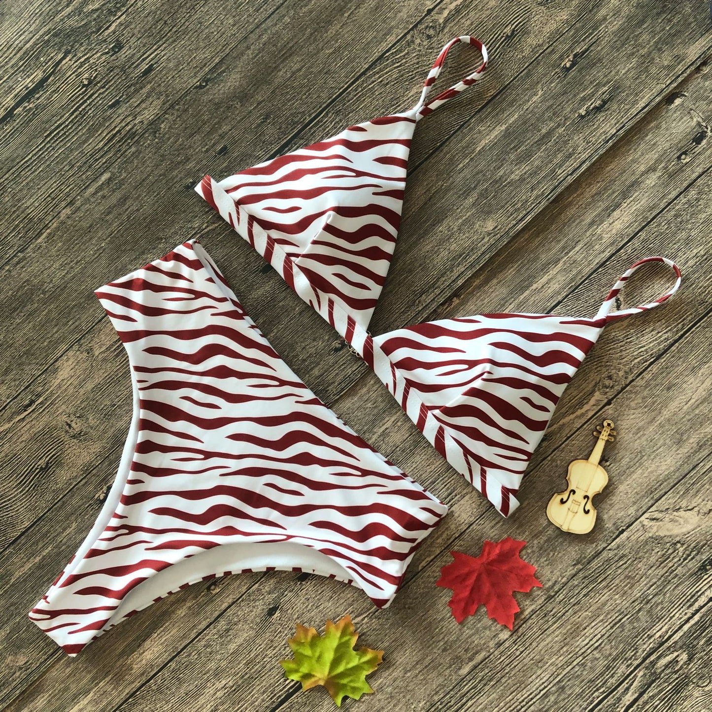 Two Piece Triangle Swimsuit