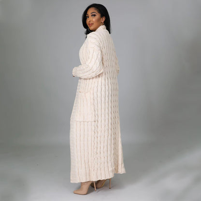 Long Knit Cardigan