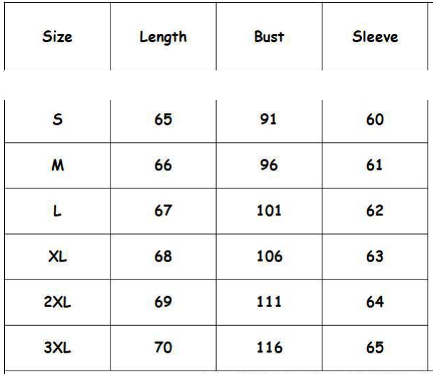 Chic Traveler's Button-Down Blouse size chart