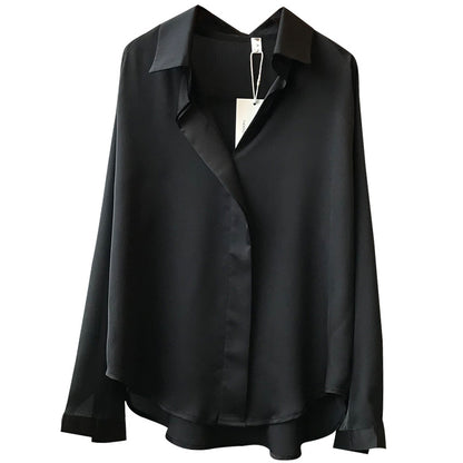 Long Sleeve Button Up Blouse