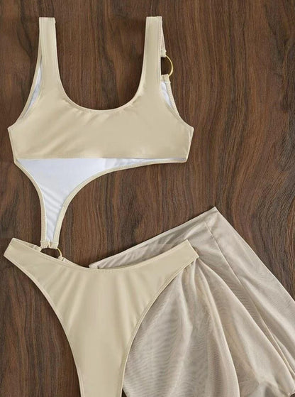 Halter Cutout Swimsuit