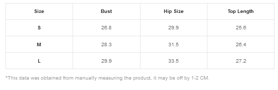 Asymmetric Cut-Out One-Piece Swimsuit Size Chart