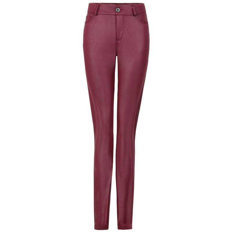 Faux Leather Skinny Pants