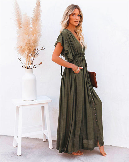 Elegant Vacation Cover-Up Dress