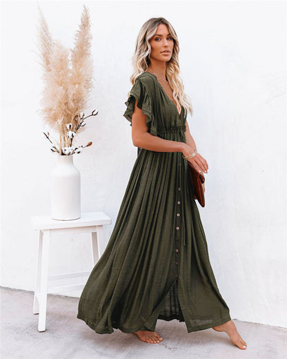 Elegant Vacation Cover-Up Dress