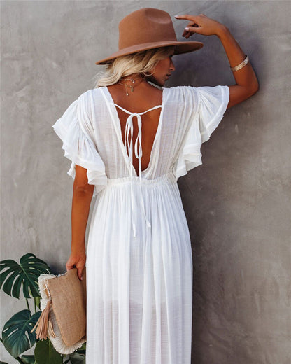 Elegant Vacation Cover-Up Dress