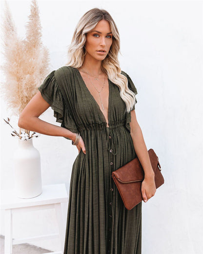 Elegant Vacation Cover-Up Dress