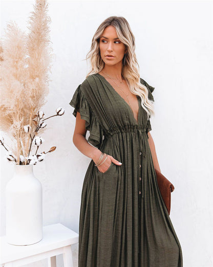 Elegant Vacation Cover-Up Dress