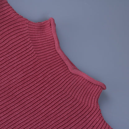 Sleeveless Turtleneck Sweater