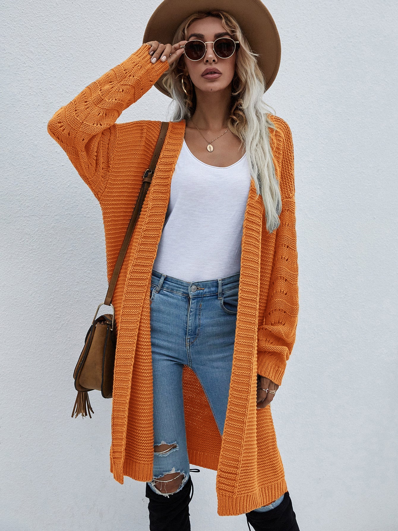 Long Knit Cardigan