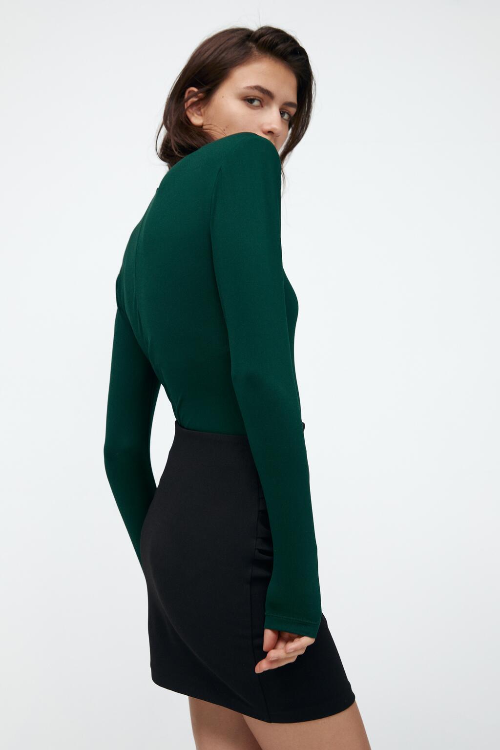 Long Sleeve Round Neck Bodysuit