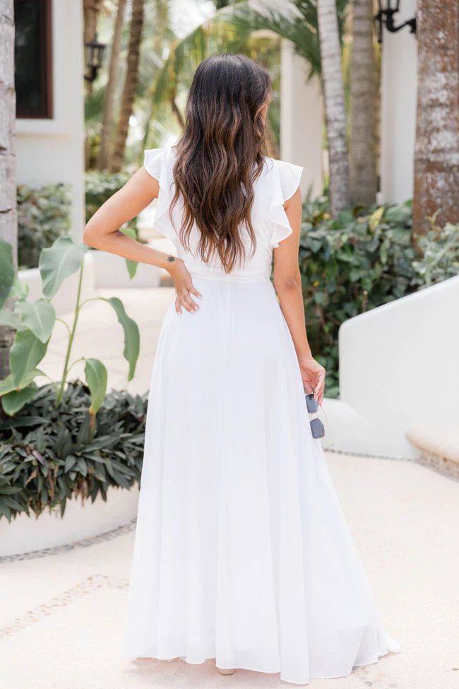 V-Neck Maxi Dress