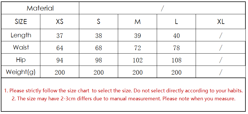 High-Waisted Wrap Skort in pink, green, and white for women Size Chart