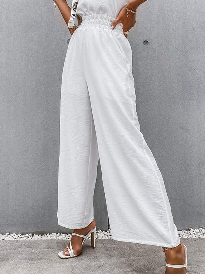 High Waist Loose Casual Pants