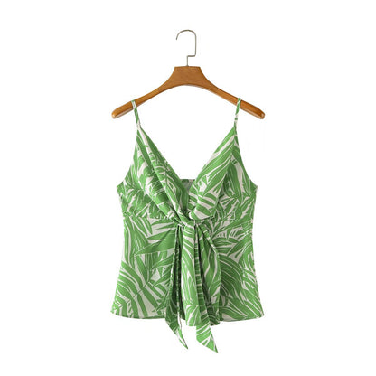 Tropical Leaves Camisole