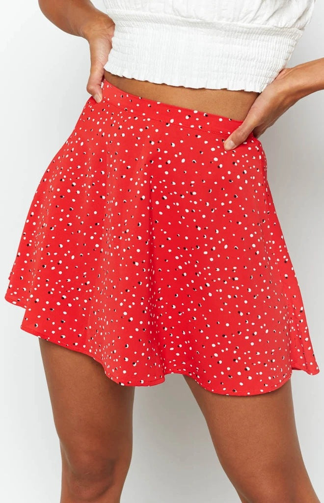 High Waist Circle Skirt