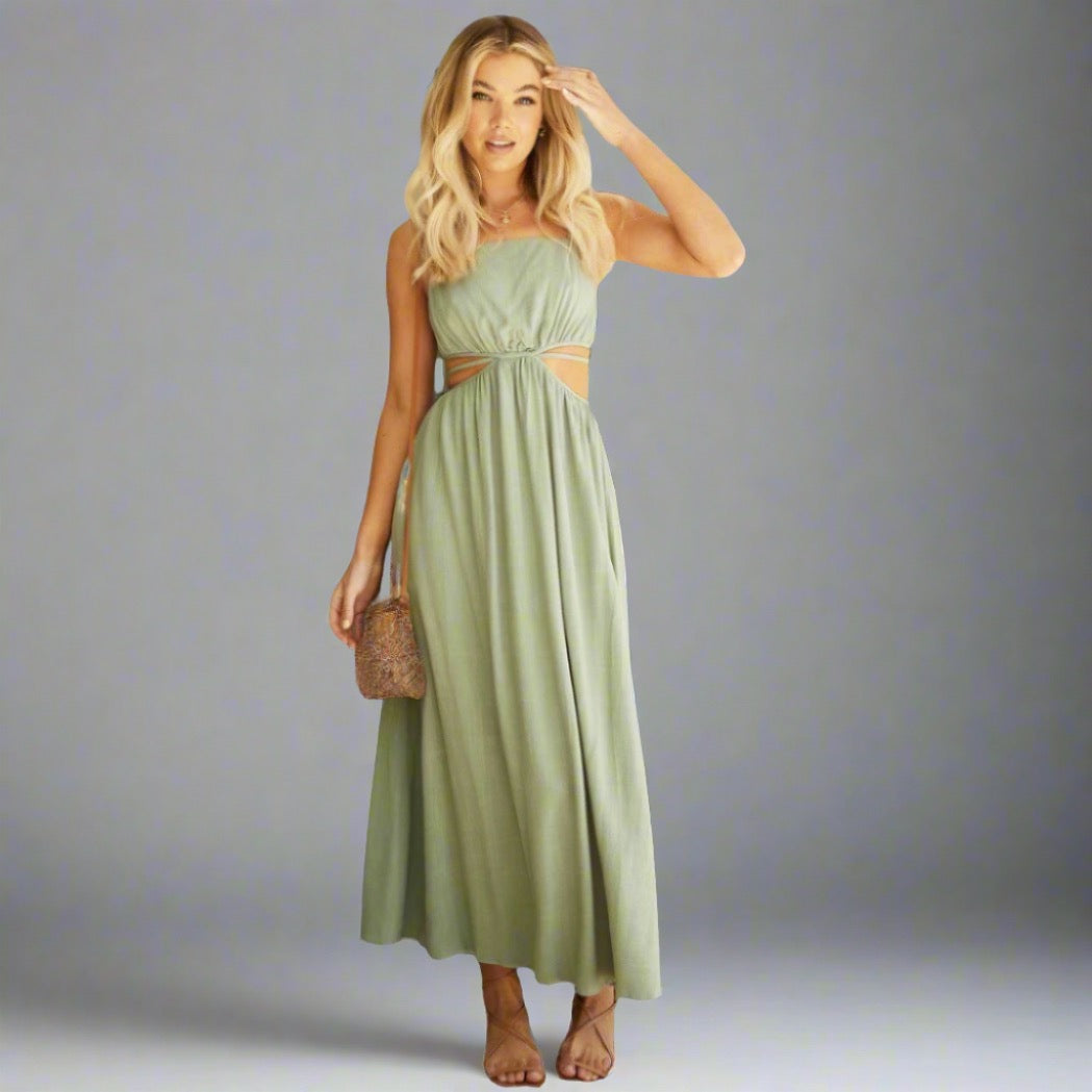 Cutout Maxi Dress