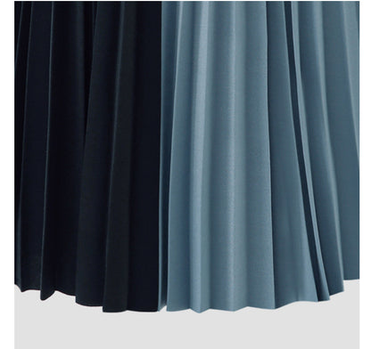 Two Tone Pleated Skirt