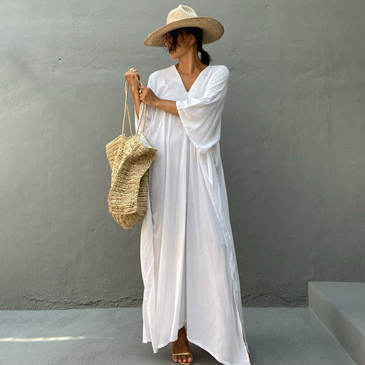 Long Caftan Cover Up