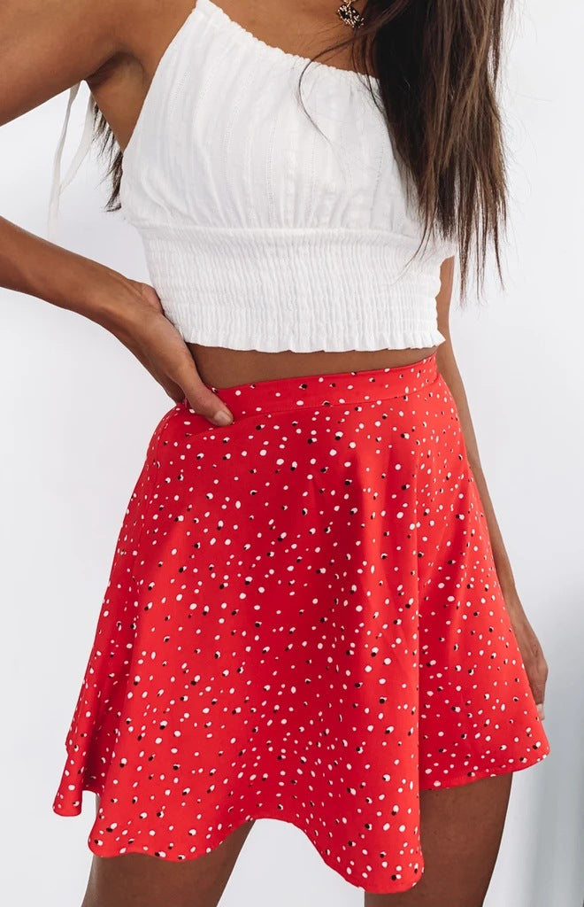 High Waist Circle Skirt