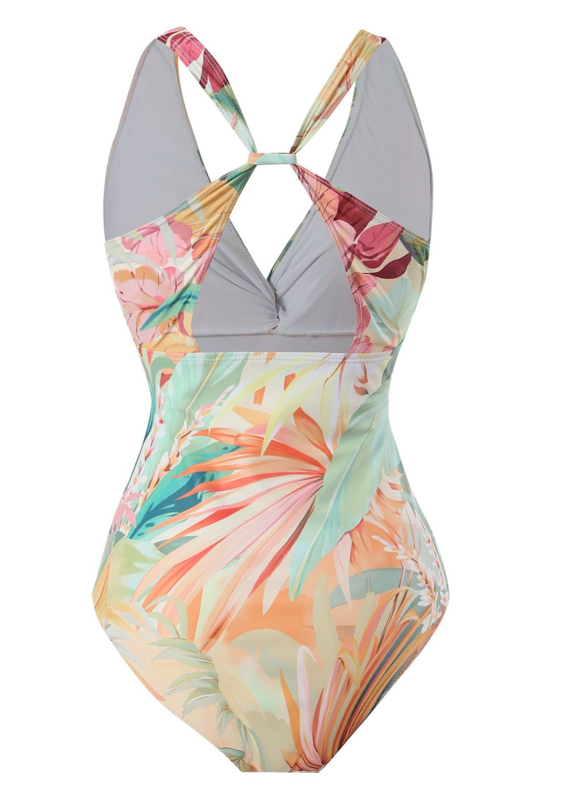 Floral One Piece Bathing Suit