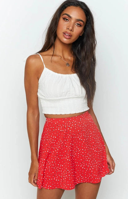 High Waist Circle Skirt