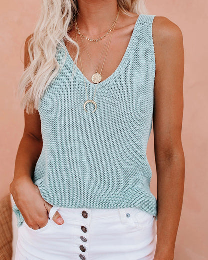 Knit Sleeveless Top