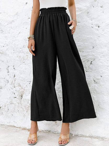 High Waist Loose Casual Pants