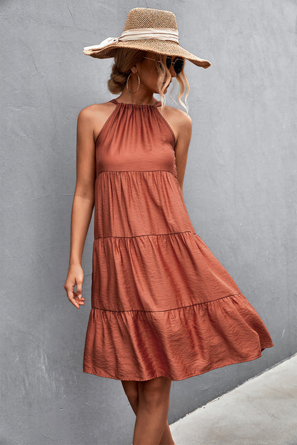 Halter Tiered Sundress