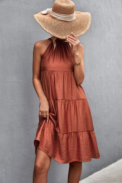 Halter Tiered Sundress