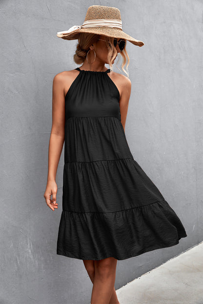 Halter Tiered Sundress