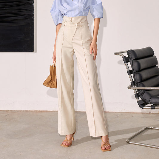 High Waist Belted Pant