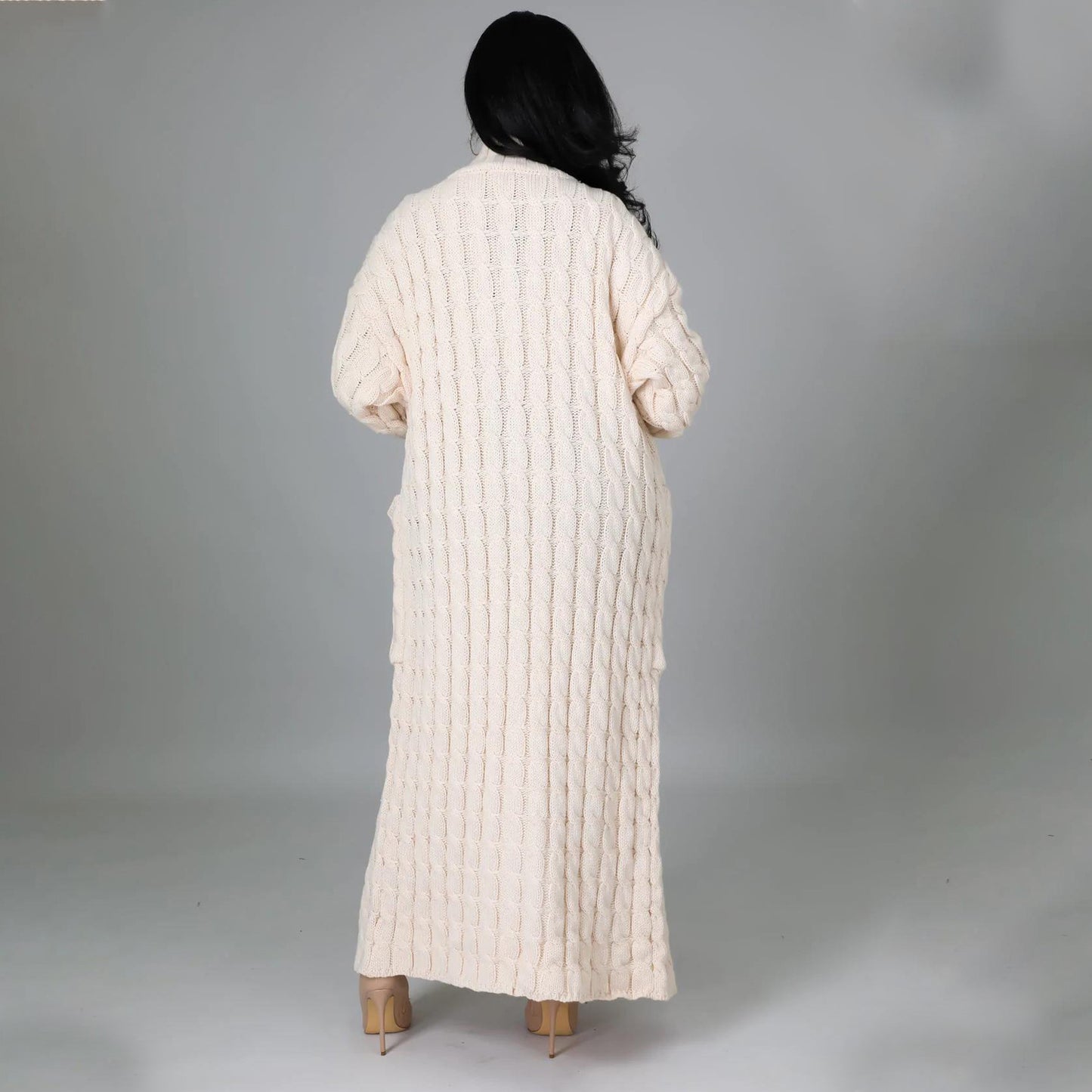 Long Knit Cardigan