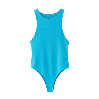 Slim Fit Sleeveless Bodysuit