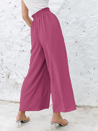 High Waist Loose Casual Pants