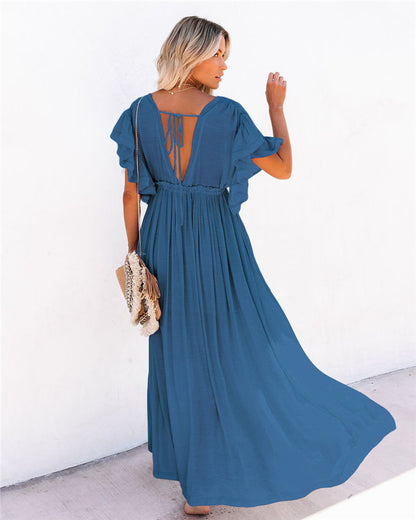 Elegant Vacation Cover-Up Dress