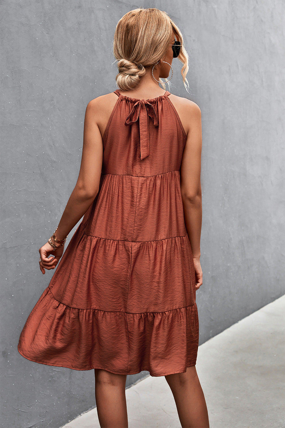 Halter Tiered Sundress