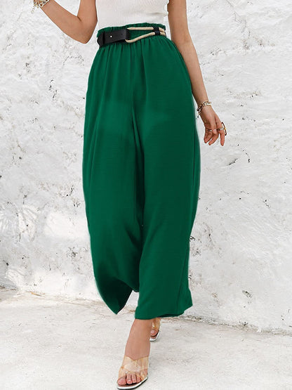 High Waist Loose Casual Pants