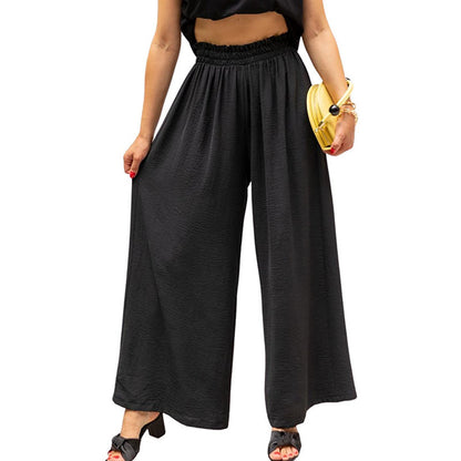 High Waist Loose Casual Pants