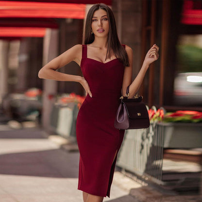 Sleeveless Sheath Cocktail Dress