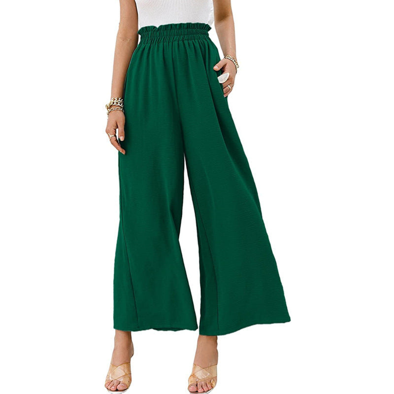 High Waist Loose Casual Pants